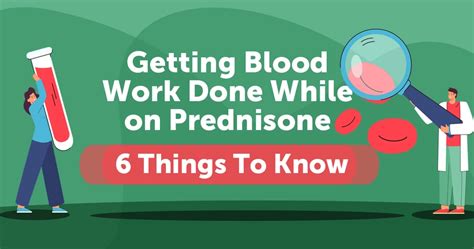 predisone impact on blood tests|will prednisone affect blood work.